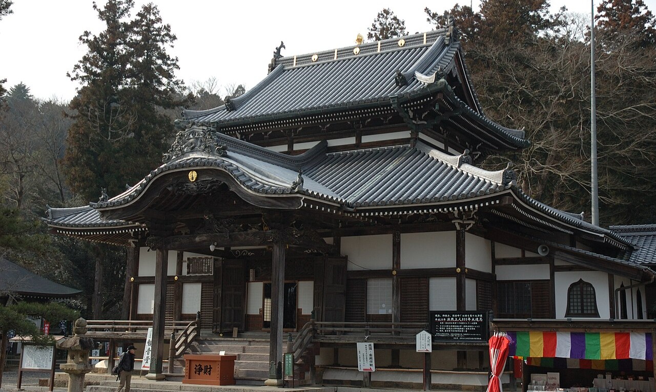岡山県・久米郡久米南町の寺「誕生寺」
